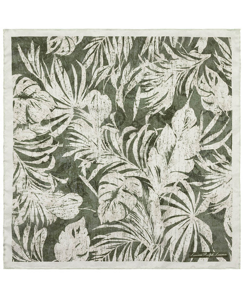 Palm Leaves Square Scarf