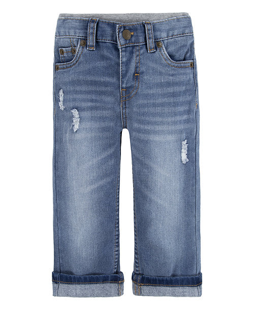 Baby Boys Pull On Jeans
