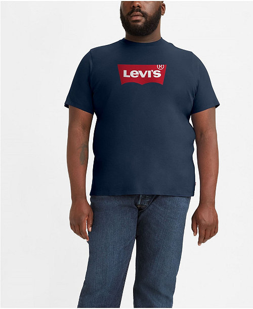 Men's Big and Tall Graphic Crewneck T-shirt