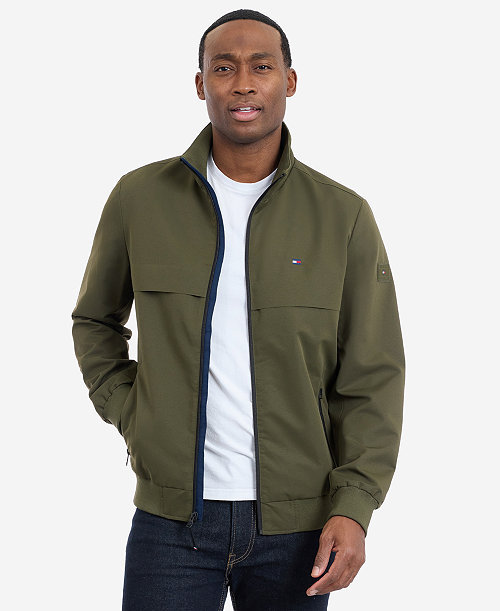 Men's Water Resistant Boating Regular-Fit Jacket