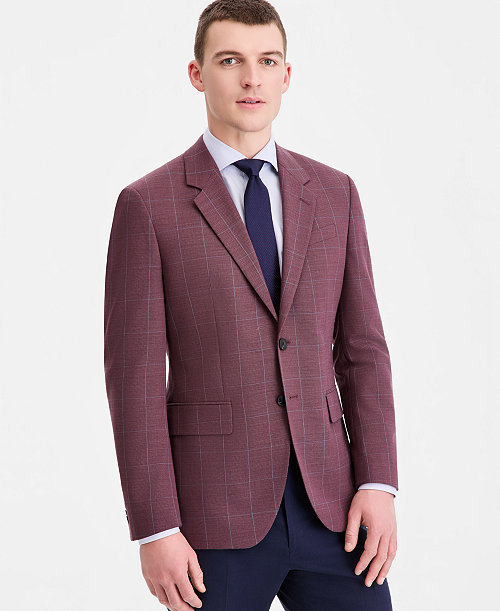 Men's Modern-Fit Blue Blazer