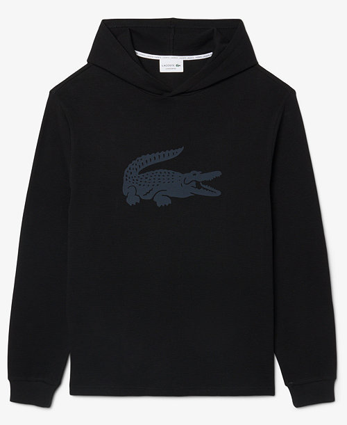 Men's Sleep Waffle-Knit Graphic Hoodie