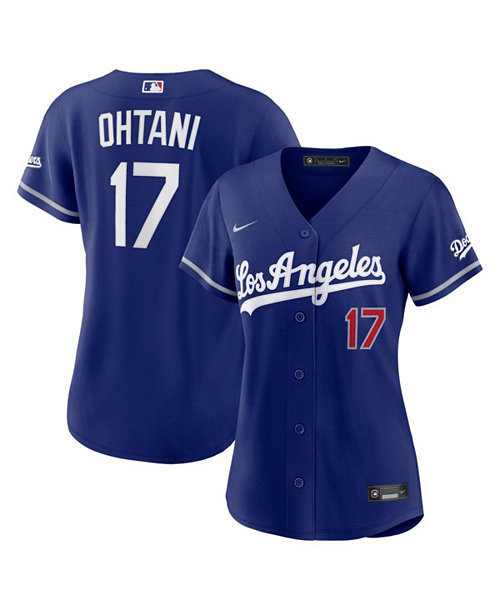 Women's Shohei Ohtani Royal Los Angeles Dodgers Alternate Stadium Jersey