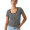 Annalise Stripe Anthracite Night Egret