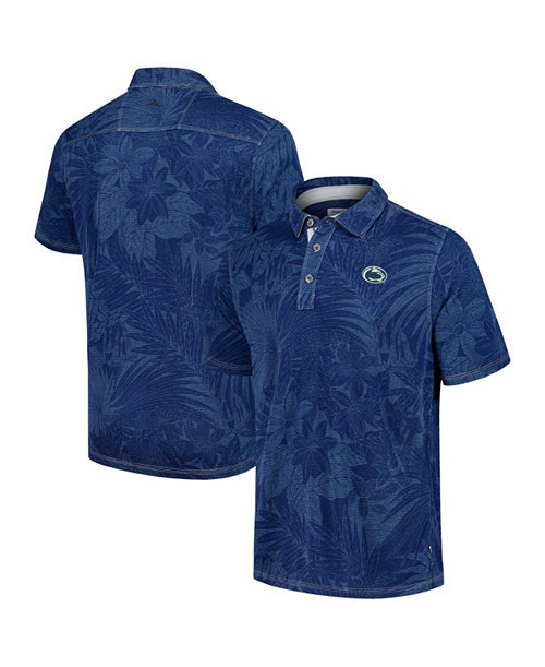 Men's Navy Penn State Nittany Lions Big & Tall Sport Santiago Paradise Polo Shirt