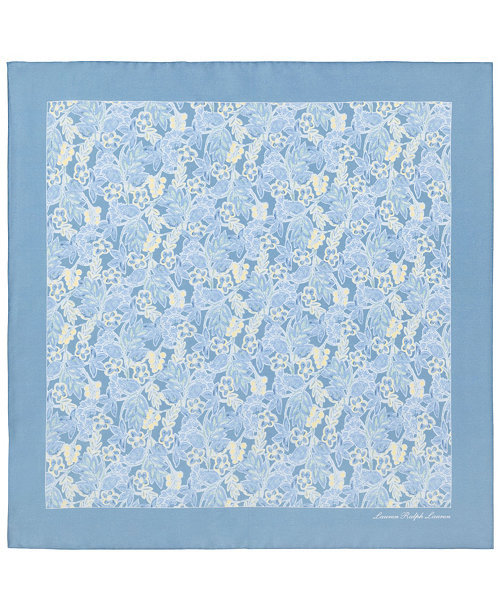 Summer Floral Small Square Scarf