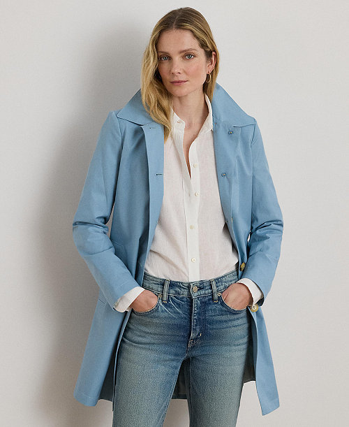 Lauren Ralph Lauren Women's Hooded Raincoat