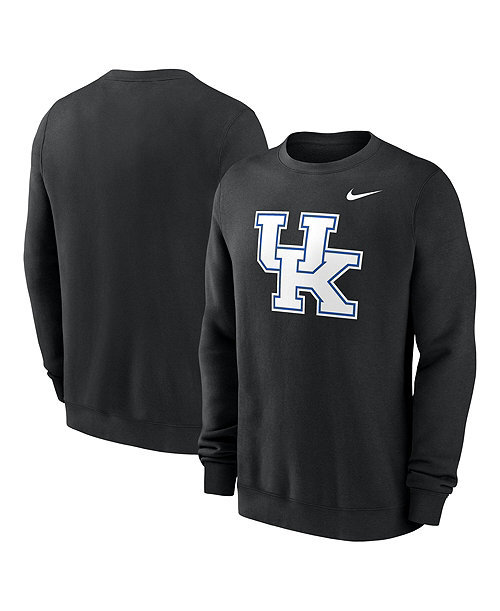 Men's Black Kentucky Wildcats Primetime Fleece Pullover Sweatshirt