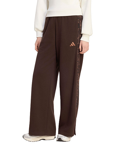 Women's Seasonal Essentials Animal Print 3-Stripes Pants