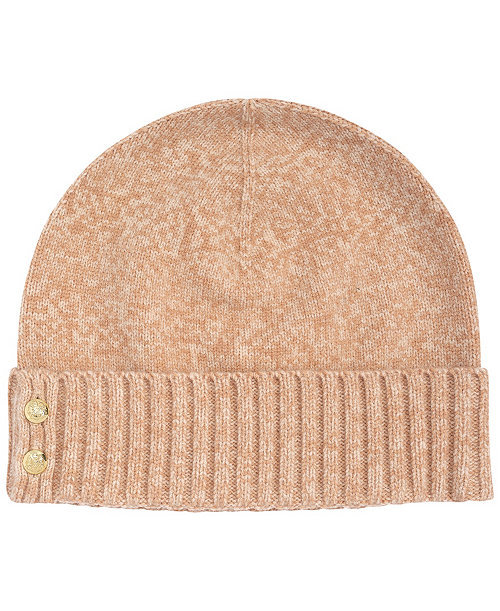 Two Button Knit Beanie