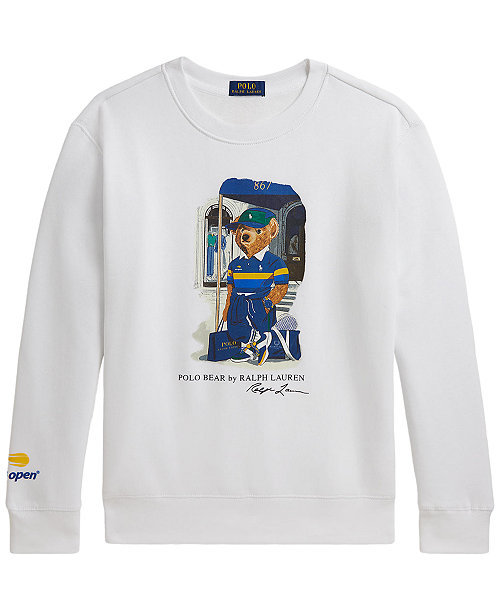 Boys' 8-20 US Open Polo Bear Long-Sleeve Sweatshirt