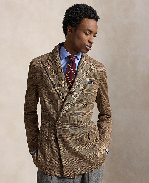 Men's Polo Soft Modern-Fit Knit Sport Coat
