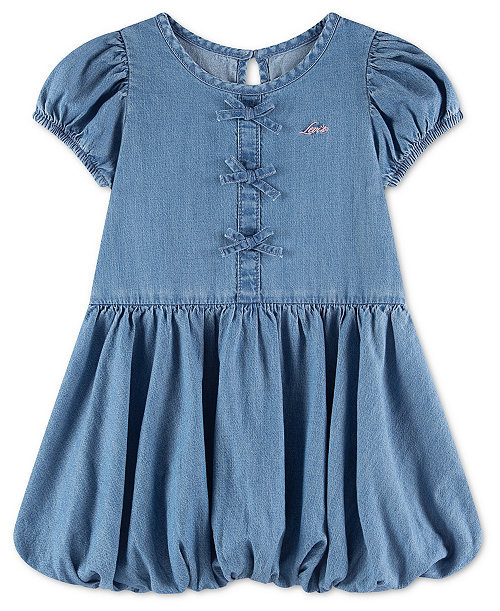 Toddler Girls' 2T-6X Bubble Short-Sleeve Dress