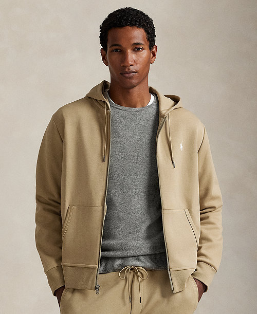 Men's Double-Knit Full-Zip Hoodie