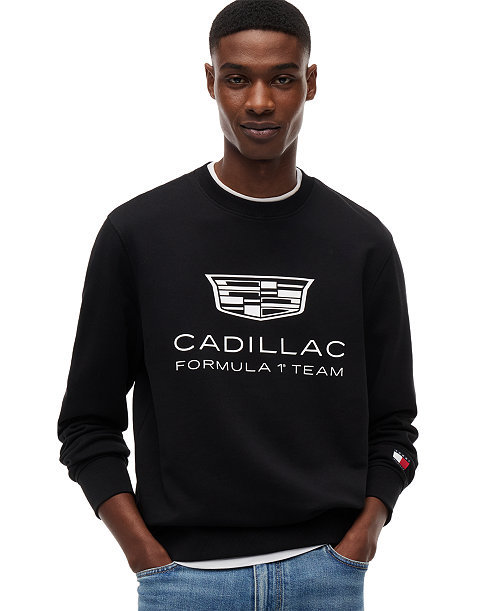x Cadillac F1® Men's Shield Graphic Crewneck