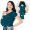 Peacock green