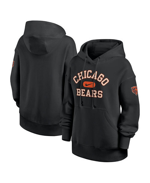 Women's Black Chicago Bears Oversized Legacy Phoenix Hoodie