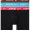 Baltic Blue/Lt Chocolate/Black-Fusion Red Waistband
