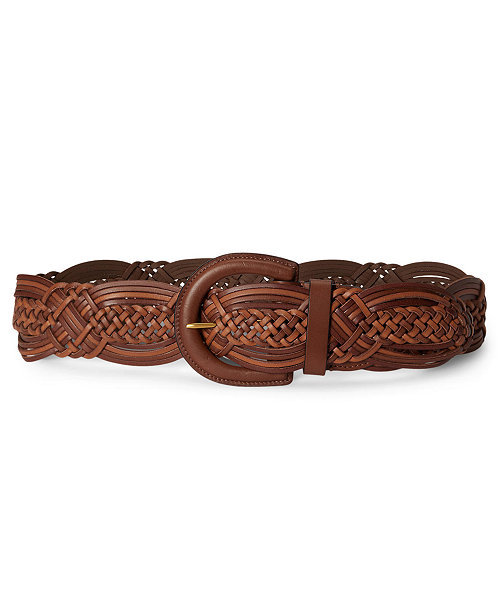 Braided Leather Belt