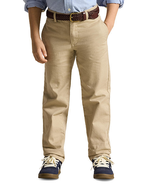 Boys' 2-7 Straight-Fit Twill Pant