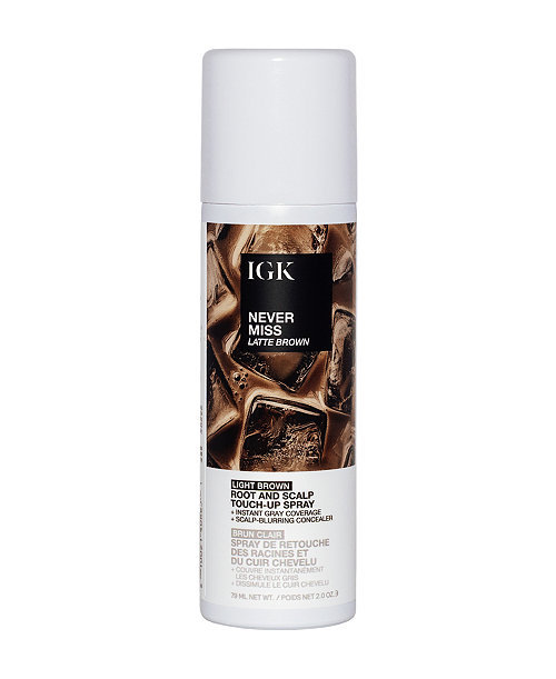 Never Miss Root and Scalp Latte Brown Touch-Up Spray