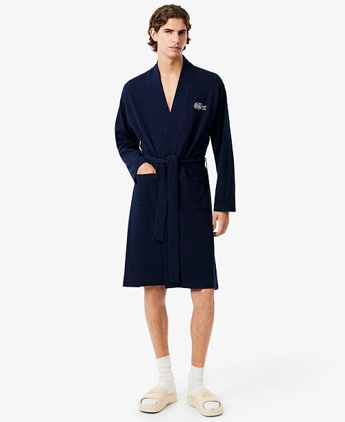 Men's Waffle-Knit Thermal Robe