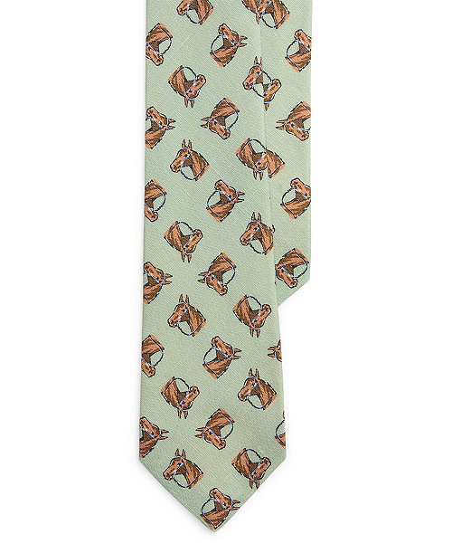 Men's Equestrian Linen Tie