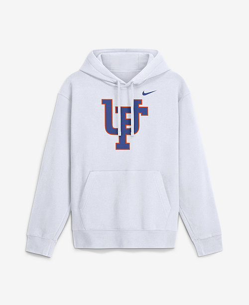 Men's White Florida Gators 2026 Sideline Club Fleece Hoodie