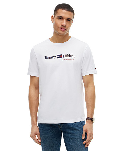 Men's Brand Love Red, White and Blue Graphic T-Shirt