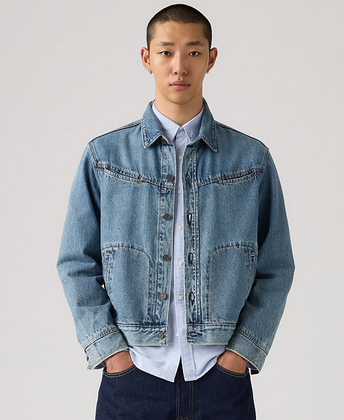 Premium Men's Market Miners Trucker Jacket