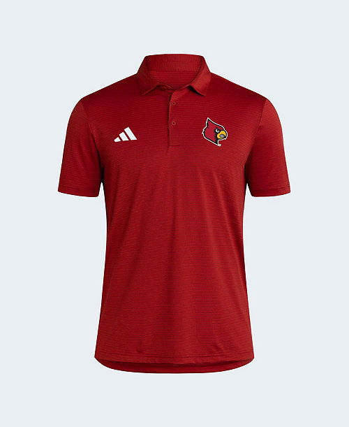 Men's Louisville Cardinals Ultimate365 Stripe Polo Shirt