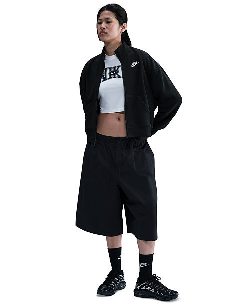 Women's Club Fleece Loose Track Jacket