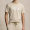 Classic Khaki/White Tick Stripe/White Logo