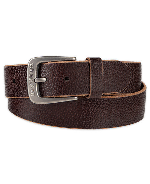 Men's Raw-Edge Harness Belt