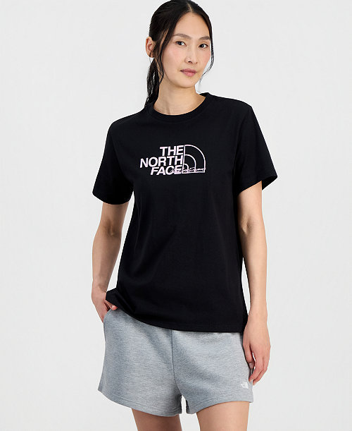 Women's Large Type Short-Sleeve Graphic Tee