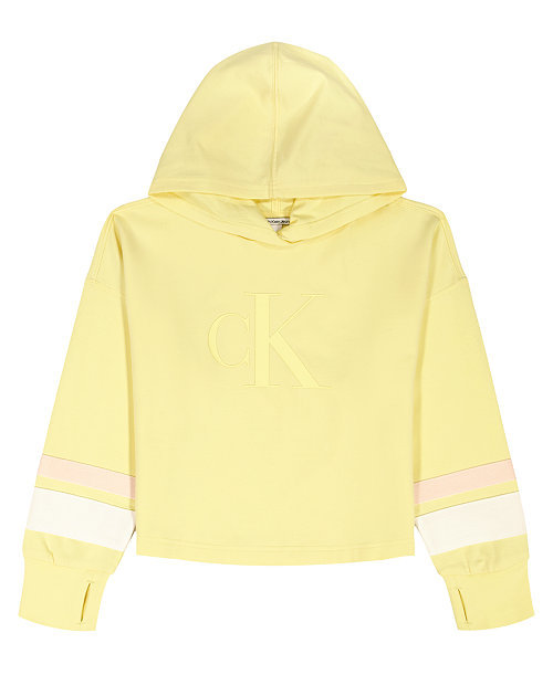 Girls' 7-16 Popover Long-Sleeve Hoodie