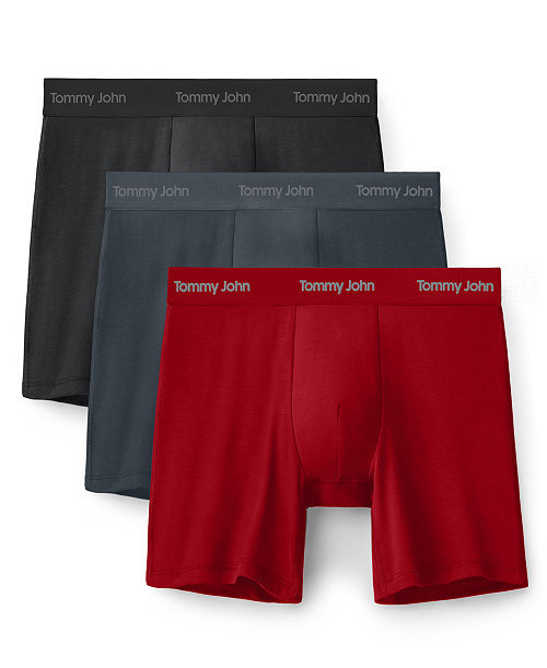 Men's Luxe Modal 6" Boxer Brief 3-Pack