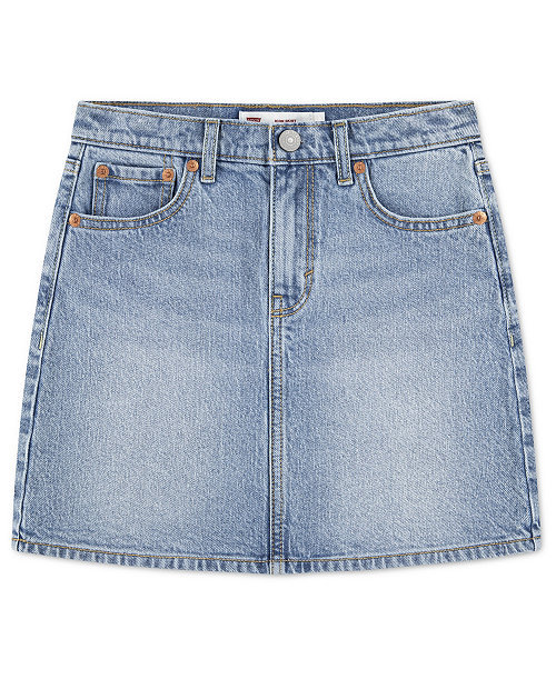 Girls' 7-16 Icon Denim Skirt
