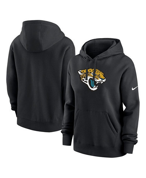 Women's Black Jacksonville Jaguars Club Fleece Pullover Hoodie