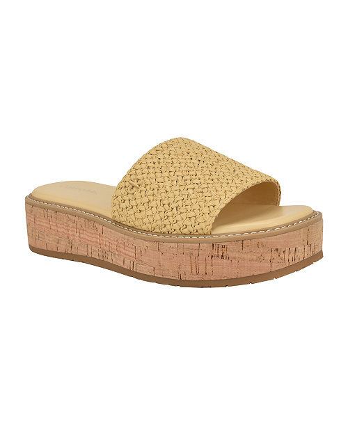Women's Arzelia Single Band Platform Slip-On Sandals