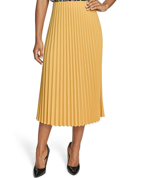Women's Pleated Pull-On Skirt