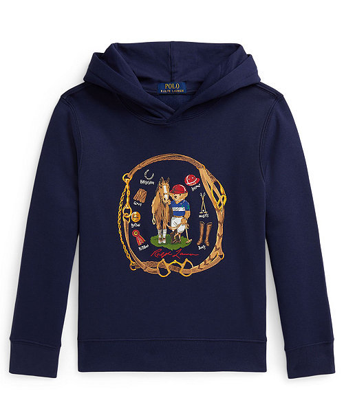 Boys 8-20 Polo Bear Fleece Hoodie