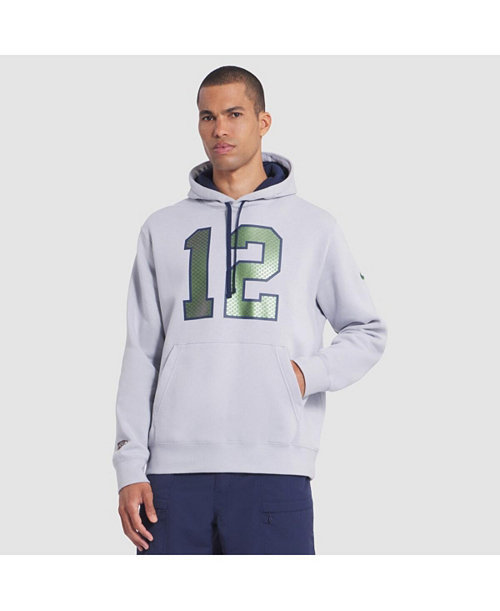 Men's Gray Seattle Seahawks 2025 Rivalries Collection Club Hoodie