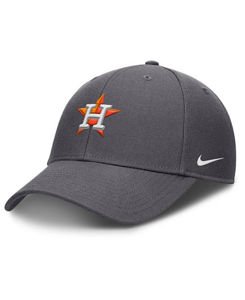 Men's Gray Houston Astros Club Performance Adjustable Hat