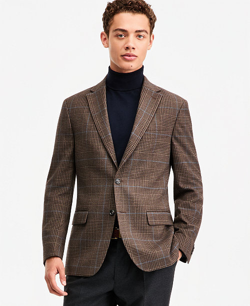Men's Modern-Fit Patterned Sport Coat