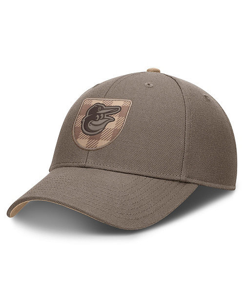 Men's Brown Baltimore Orioles Statement Rise Adjustable Hat