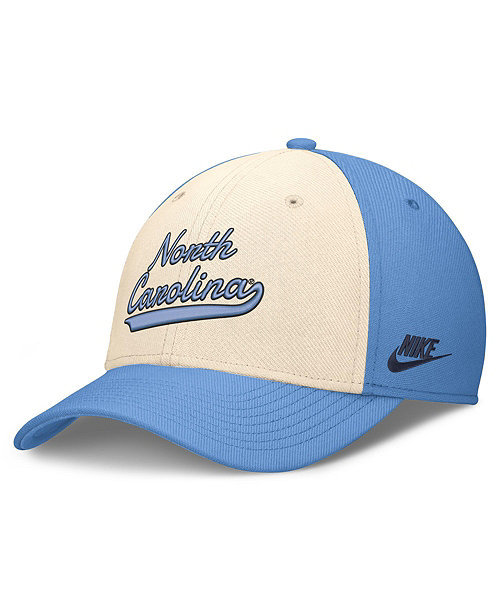 Men's  Natural/Carolina Blue North Carolina Tar Heels Legacy Swooshflex Dri-FIT Hat