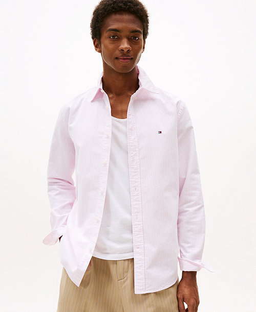 Men's Heritage Regular-Fit Oxford Striped Shirt