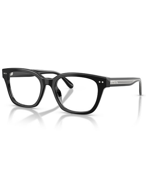 Unisex Rectangle Plastic RL6258U Eyeglasses