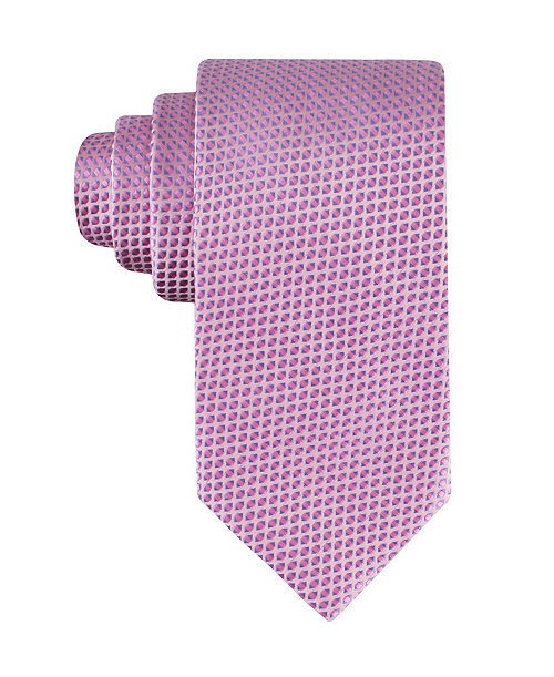 Men's Hans Micro Geometric Motif Pattern Tie